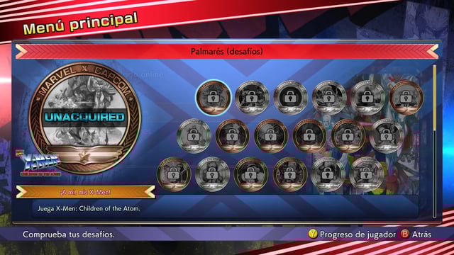 Marvel vs. Capcom Fighting Collection - Logros