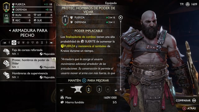 God of War Ragnarök - Upgrades