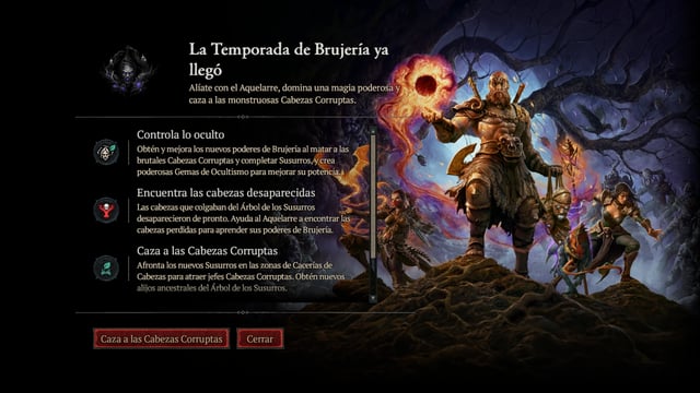 Diablo 4 La Temporada de Brujería - Intro