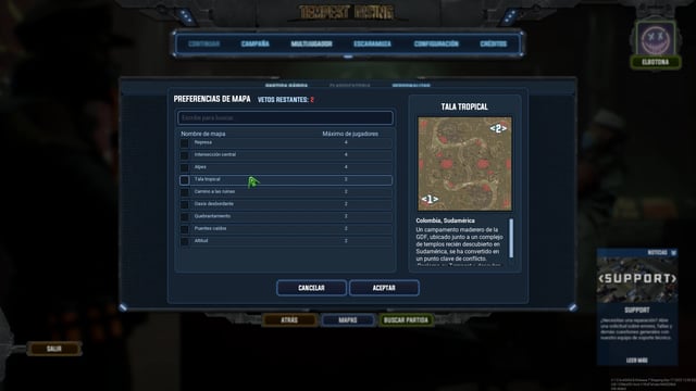 Tempest Rising - Multijugador