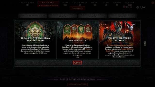 Diablo IV Temporada 8 - Relicarios