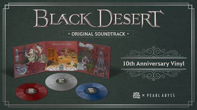 Black Desert Vinilo Exclusivo