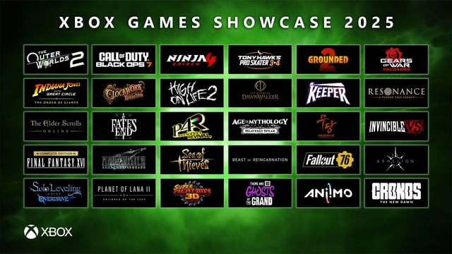 Xbox Games Showcase 2025