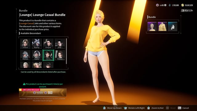 First Descendant Actualización 1.3.5 - Lounge Casual