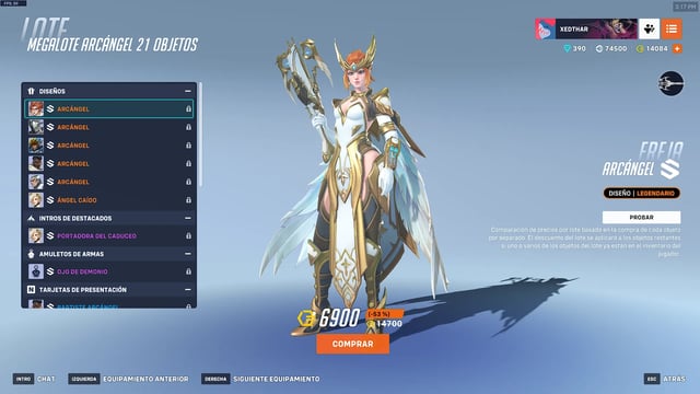 Overwatch 2: Megalote Arcángel - Freia