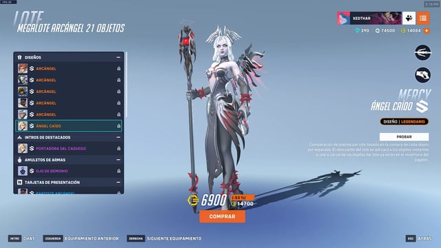Overwatch 2: Megalote Arcángel - Mercy