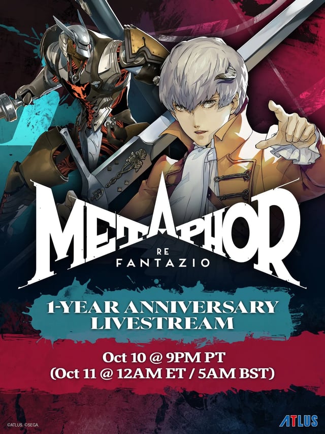 Metaphor: Refantazio Aniversario - Stream