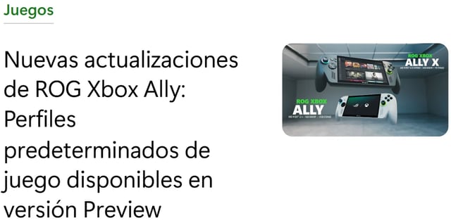 ROG Xbox Ally