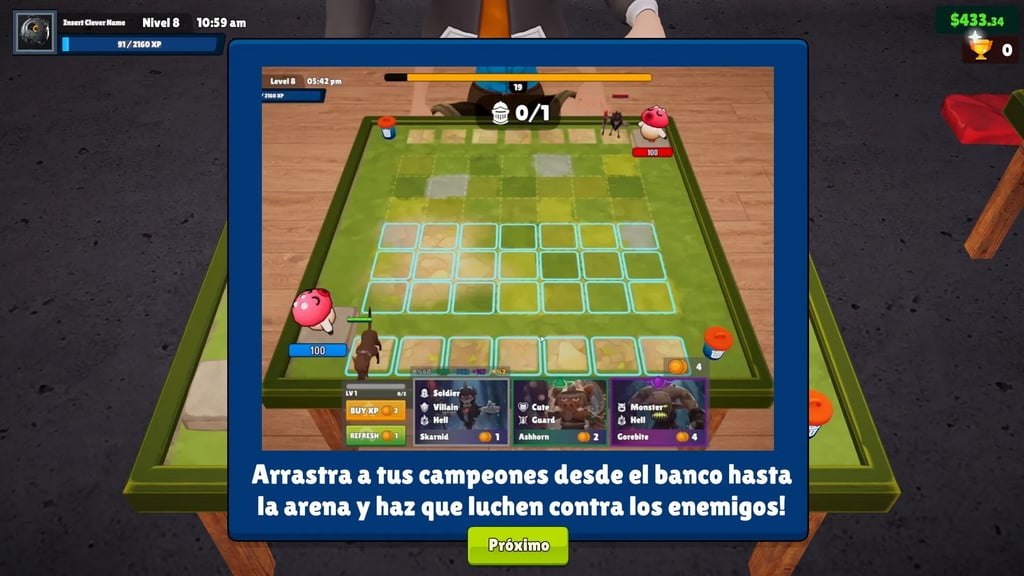 Table Battle Simulator