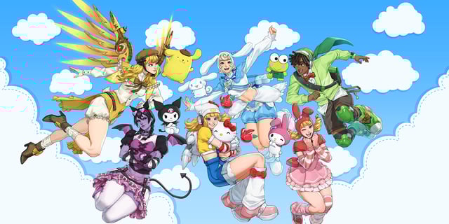 La amistad se vuelve heroica con Overwatch x Hello Kitty & Amigos