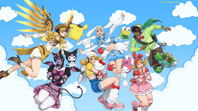 Overwatch Colaboración Hello Kitty y Amigos