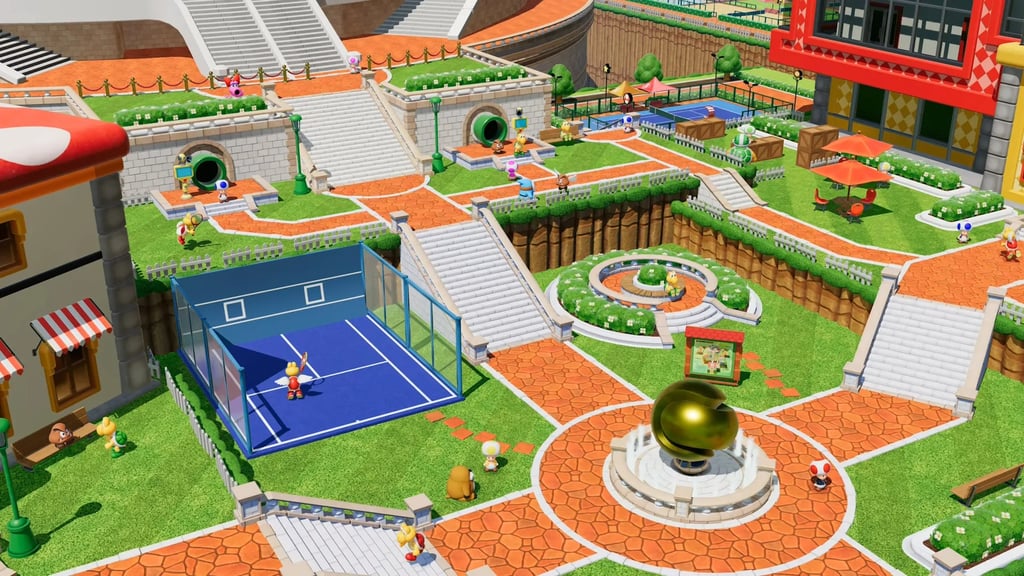 mario tennis fever - Lobby