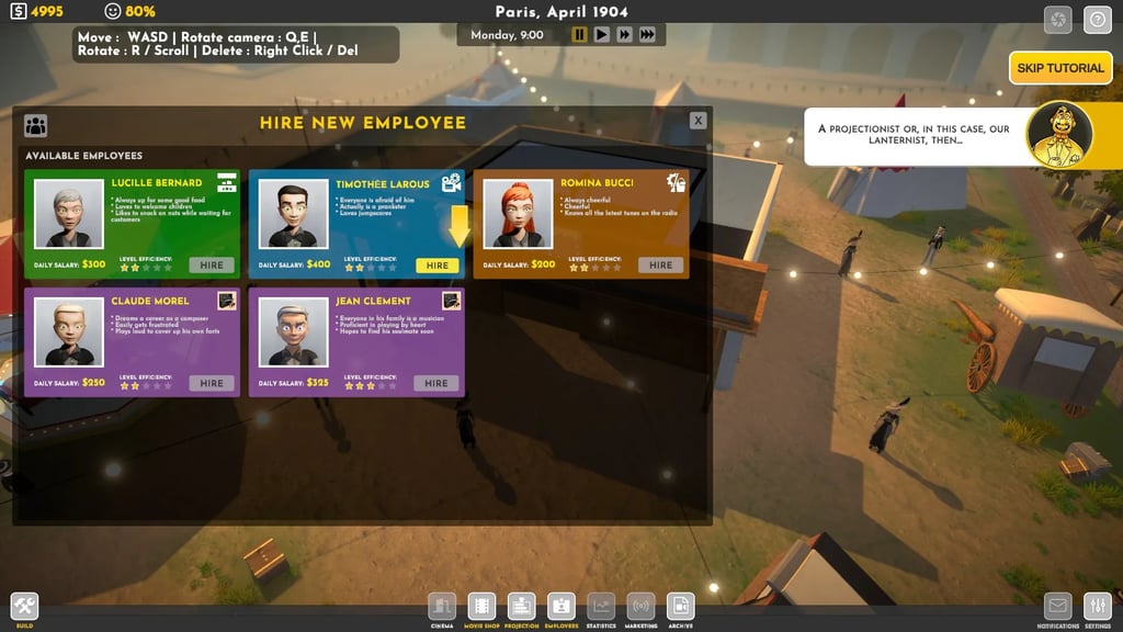 cinema movierooms management