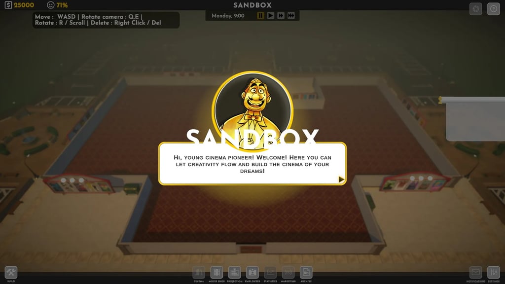 cinema movierooms management