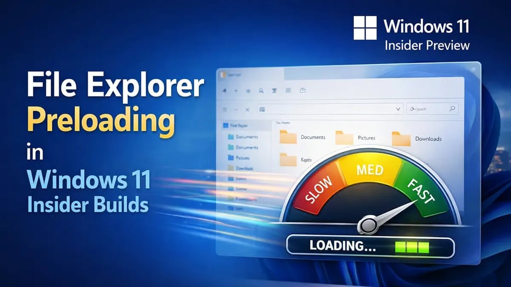 precarga explorador windows