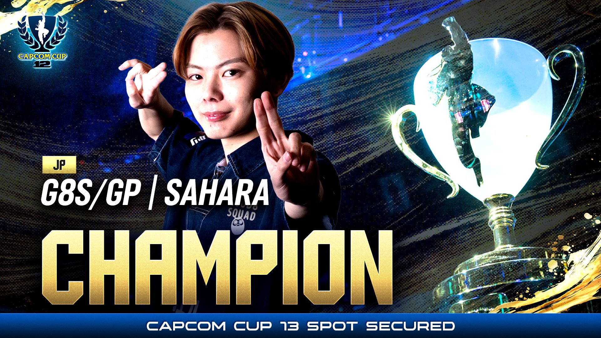 Sahara Capcom Cup 12 campeón mundial