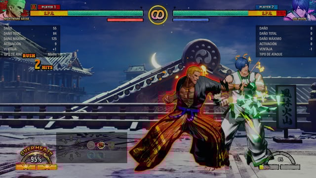 Fatal Fury: City of the Wolves - Training