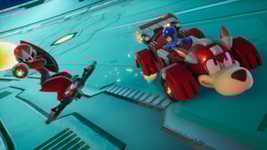 Sonic Racing CrossWorlds recibe el paquete de Mega Man