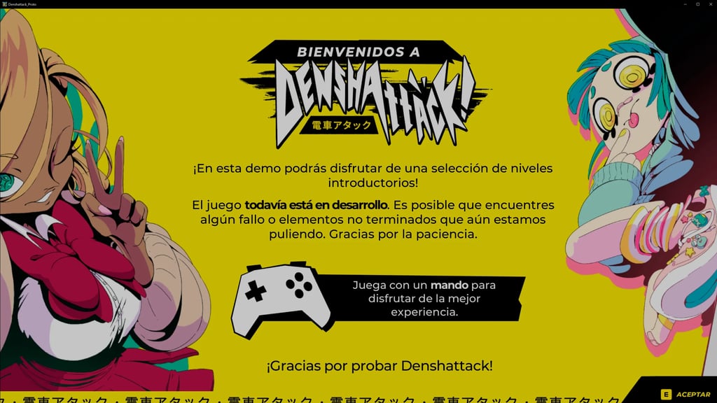 Denshattack! - Splash