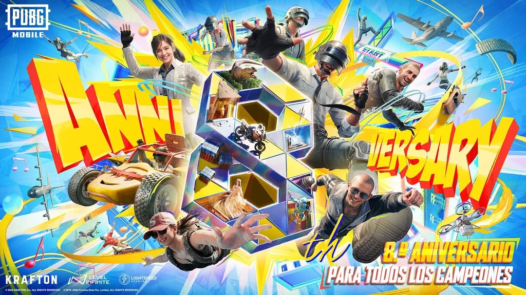 celebra aniversario pubg