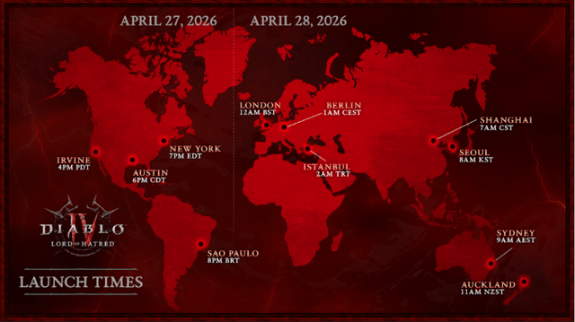 Diablo IV Lord of Hatred Cinemática de apertura, colaboración con KoЯn y cuenta regresiva hacia el juicio final