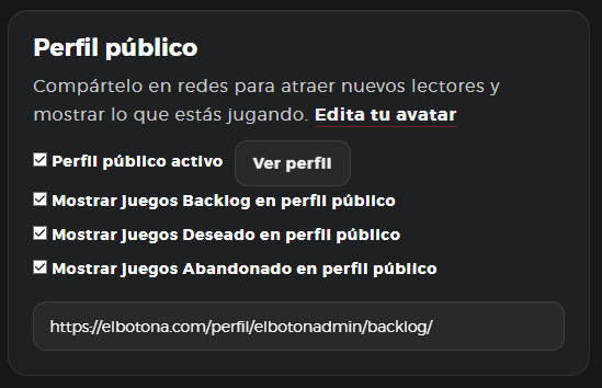 ebacklog herramienta - Privacidad