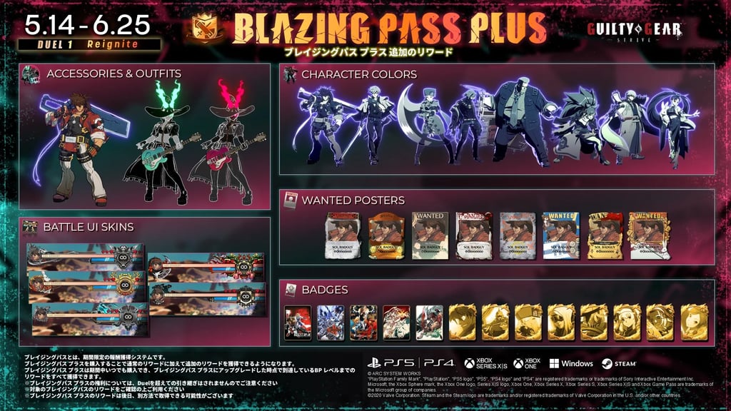 pass blazing guilty
