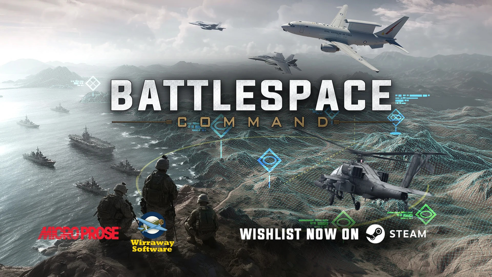 MicroProse anuncia Battlespace Command la simulación de guerra moderna a escala real llega a Steam