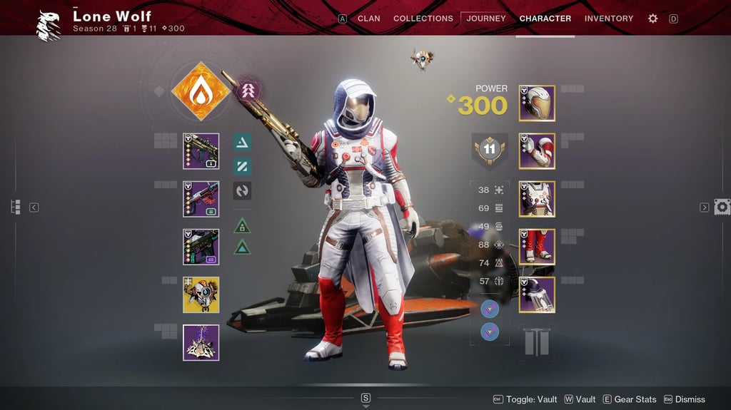 destiny cambios