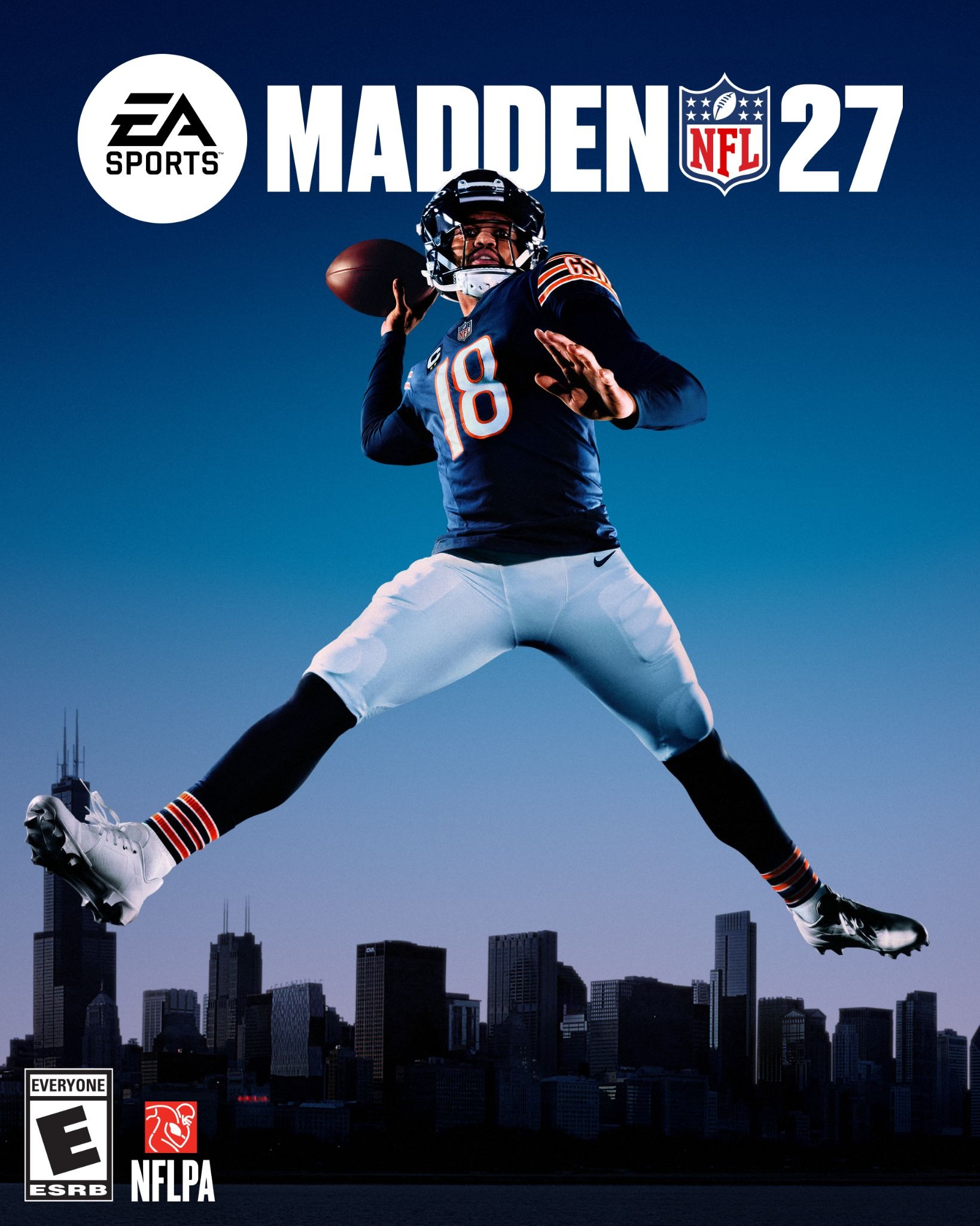 Caleb Williams hace historia como el primer jugador de los Chicago Bears en la portada de Madden NFL 27 (1)