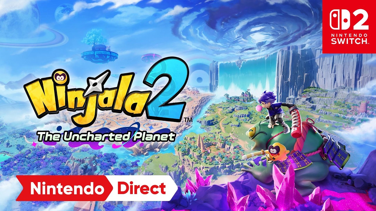 Ninjala 2 The Uncharted Planet Nintendo switch 2 exclusivo