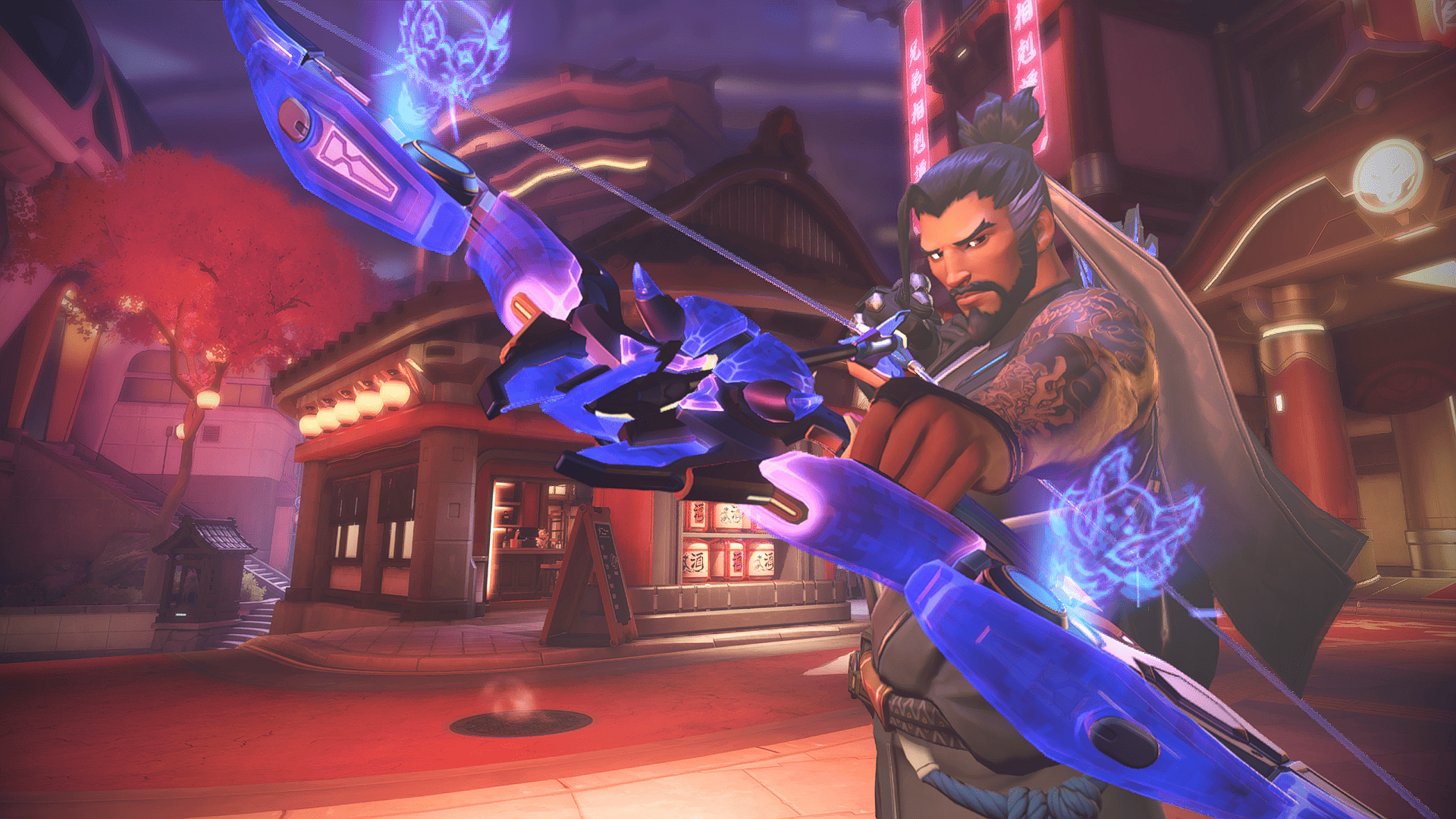 Overwatch - Arma mítica de Hanzo: Rebelde de Tokio