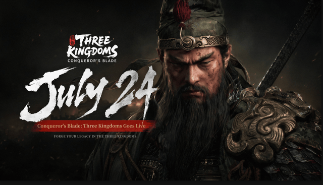 Conquerors Blade Three Kingdoms - Conqueror's Blade Three Kingdoms redefine el combate masivo el 24 de julio - screenshot 2026 07 20 at 141715