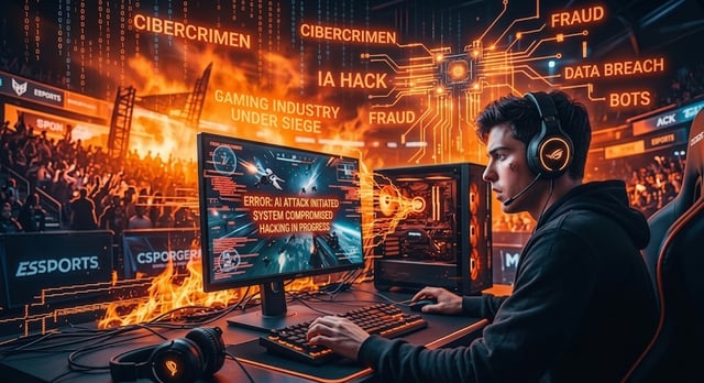 Cibercrimen Gaming - IA y cibercrimen redefinen los riesgos en plataformas de gaming - 6a8d8dffd36e1244188ff11f