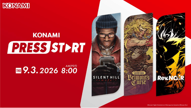 Konami Press Start - Konami agrupa tres proyectos en una sola transmisión para reactivar varias franquicias - 568d5540 cdc2 ea1d 8ba7 6dab17deb590