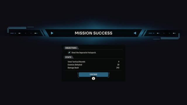 Star Wars Zero Company - Mission SUccess