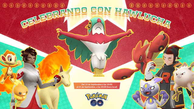 Pokémon GO celebra con Hawlucha en México con un evento exclusivo y su versión Brillante
