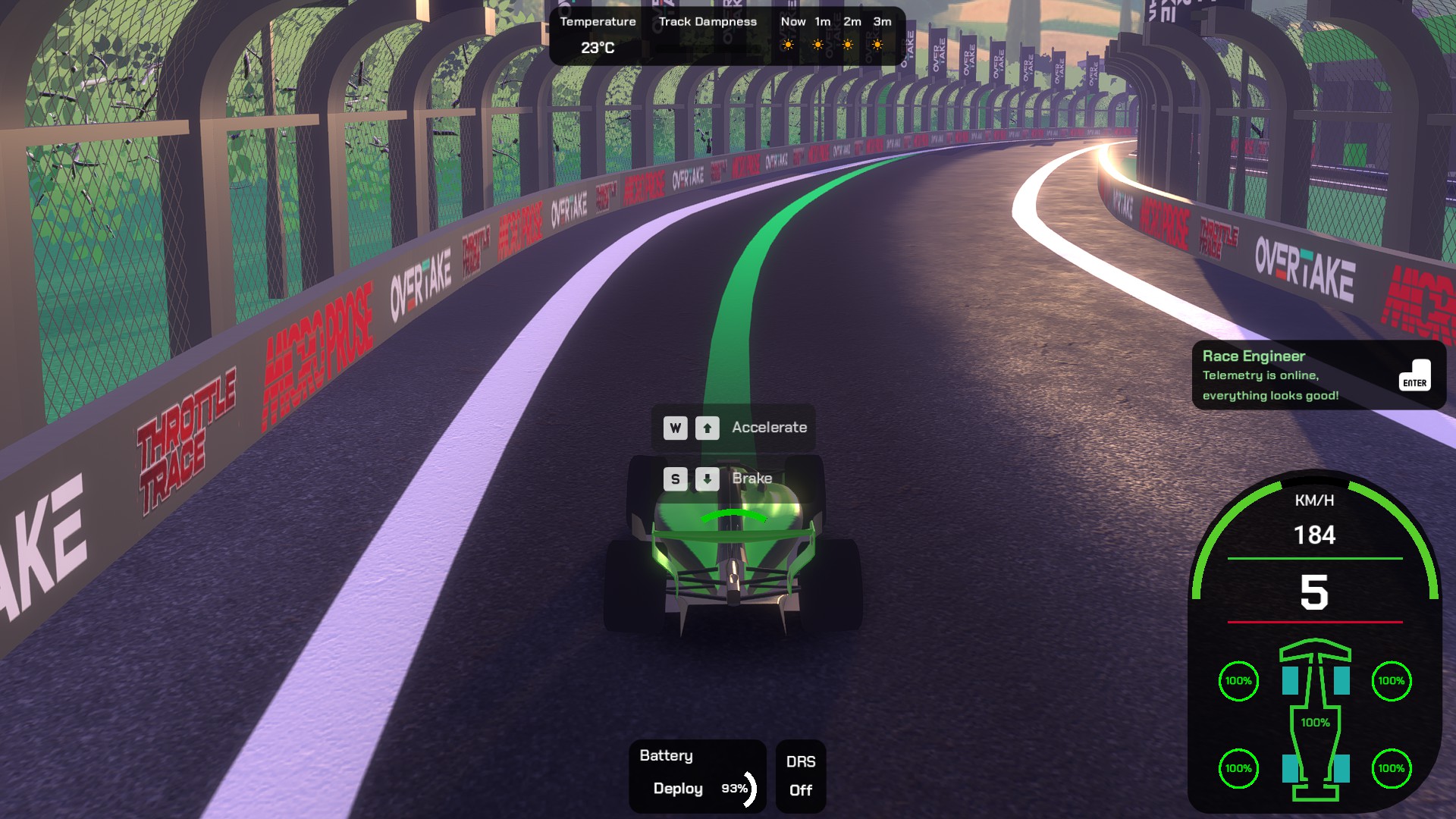 Throttle Trace Acceso Anticipado 123