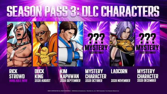 FATAL FURY City of the Wolves Pase de Temporada 3 - Season Pass 3