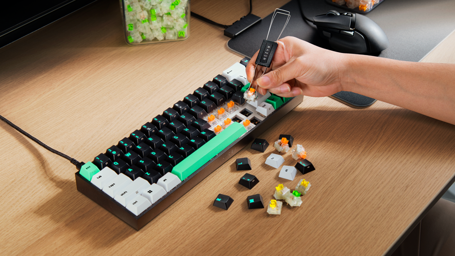 Reclusa X Mini 65 - Razer inicia su línea Reclusa con un teclado 65% listo para usar y modificar - 50YmOzQ2N3IjM602bj5CbpFWbnBUYu9GdvJGblpjMykDMxQDN4gjM6cmbw5SM