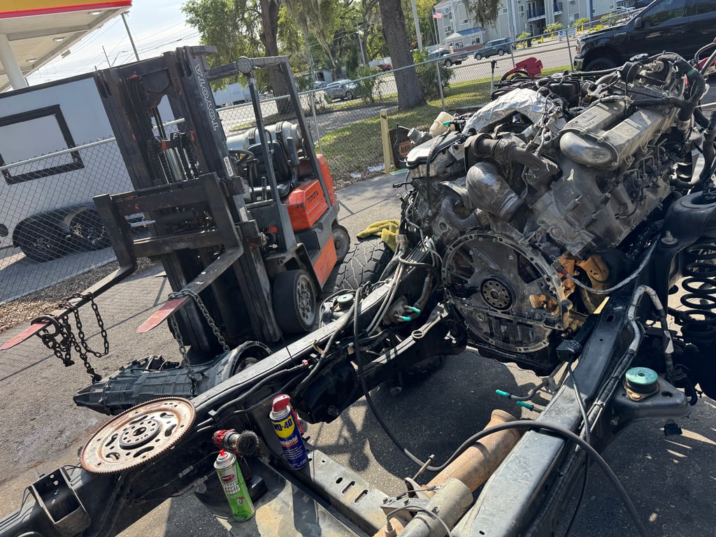 Ford Super Duty service at LR Wheels N Lifts Tampa