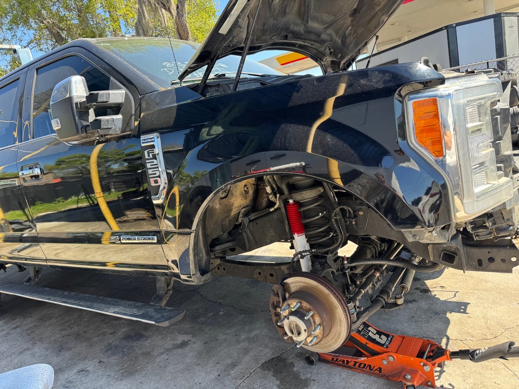 Ford Super Duty service at LR Wheels N Lifts Tampa