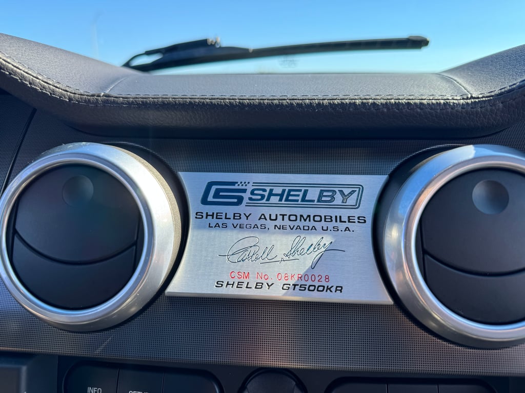 2008 Ford Shelby Mustang GT500KR 40th Anniversary - Photo 15