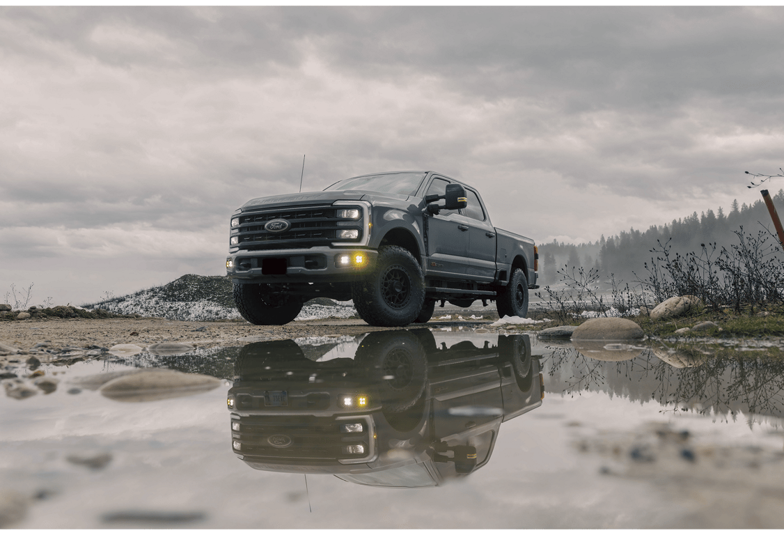 2014 Ford F-250 King Ranch with 6-inch BDS lift and KMC wheels at LR Wheels N Lifts Tampa