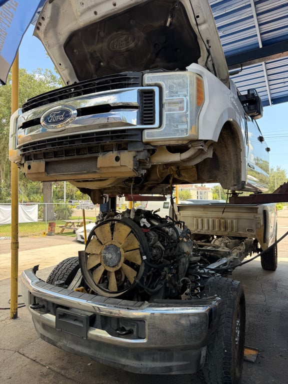 Ford Super Duty service at LR Wheels N Lifts Tampa