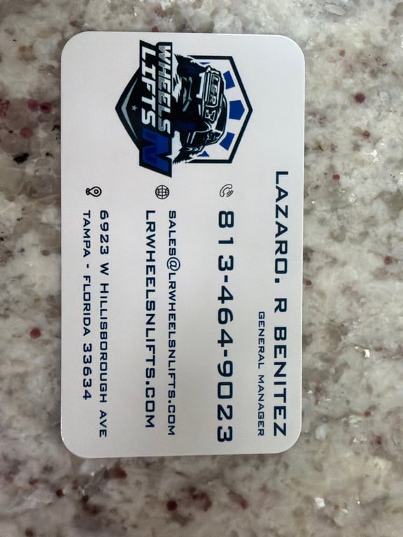 Alignment service at LR Wheels N Lifts Tampa