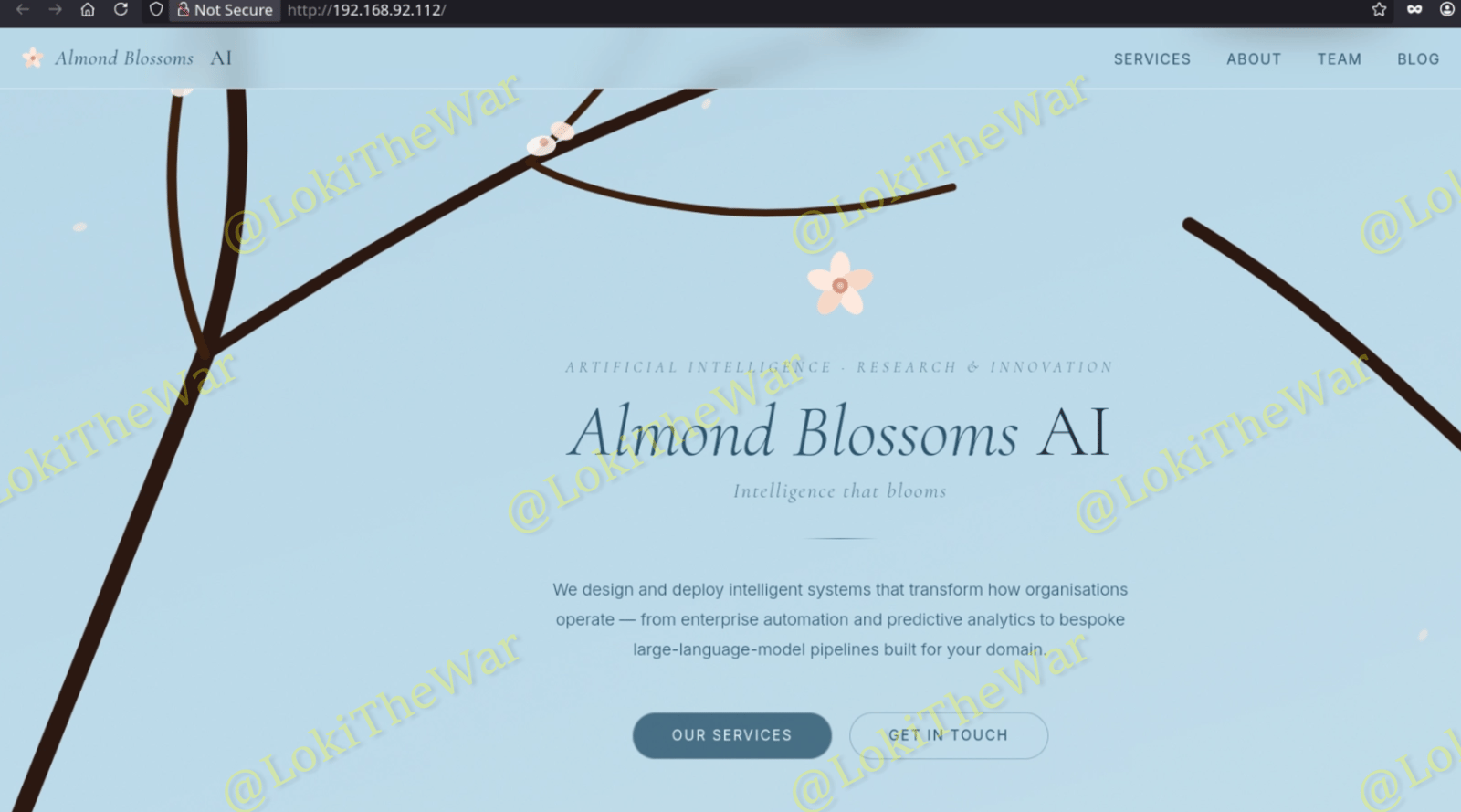 OSCP+ .112 ''almondblossoms.ai'' Standalone Machine Report