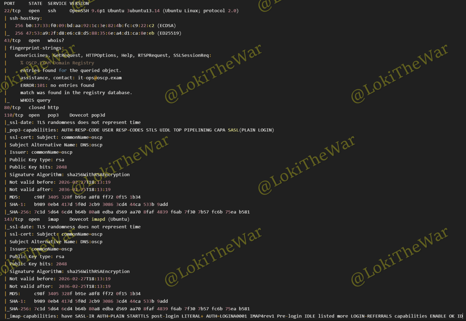 OSCP+ .110 22 43 110 143 Standalone Machine Report