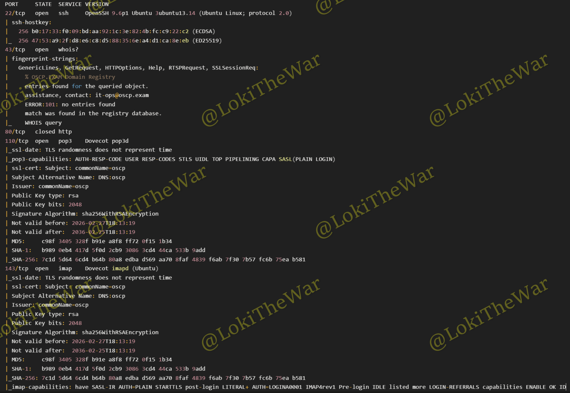 OSCP+ .110 22 43 110 143 Standalone Machine Report
