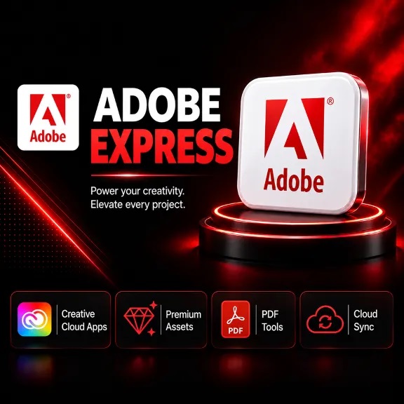 ✨ Adobe Express 12 Months Subscription 🎨 ✨